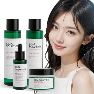 게스통 시카 솔루션 기초 4종세트 지성피부 사춘기 청소년 10대 화장품
