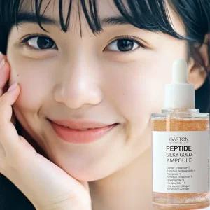 게스통 펩타이드 실키 골드 앰플 70ml 고농축 콜라겐 나이아신아마이드 아데노신