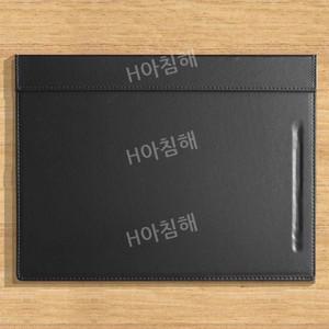 고급 인조 가죽 클립 보드 패드 A3 자석 판 결제 결재