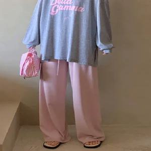 마카롱 찰랑찰랑 와이드 밴딩 팬츠 (3color)