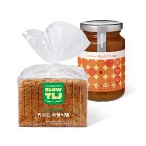 [뚜레쥬르] 카무트 곡물식빵 +가벼운 살구잼(300g)