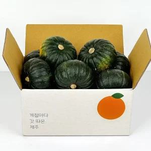 [내일도착] 깨비농원 제주 미니밤호박 3kg 로얄과 6-10과 / 개당 300-500g