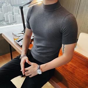 목폴라 반팔 남자 목티 남성 반폴라 티셔츠 쫄티 여자 기능성 이너 여성 반목티 여름