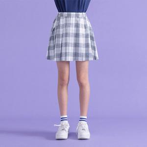 [디디오] G.레피엘 체크 플리츠 스커트 GXUSK03