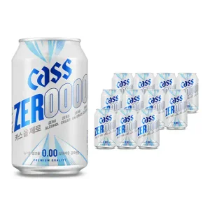카스올제로(0.00) 330ml 12캔 무알콜 맥주맛 음료