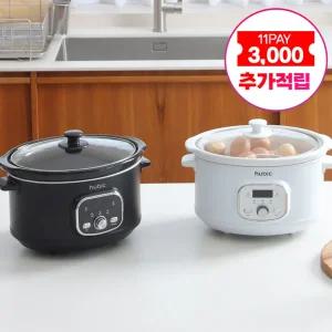 [최종혜택 가 4.3만] 휴빅 타이머 계란찜기 슬로우쿠커 맥반석 구운계란 굽는기계 전골