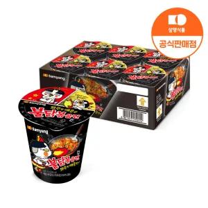 [삼양식품] 컵 불닭볶음면 70g x 6입