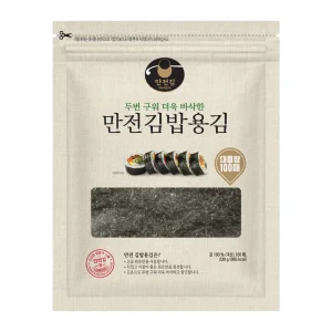 [최종 17,830]두번구운 김밥김 100매 230g