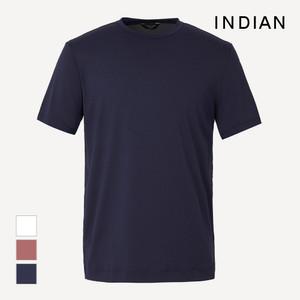 [INDIAN] 타소재 라운드넥 티셔츠_MIUAS3M3561