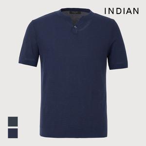 [INDIAN] 솔리드헨리넥 니트_MIUBR3M2481