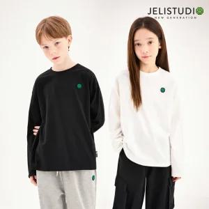 스마일자수베이직티셔츠