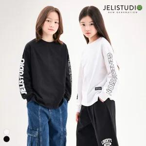 슬리브레터링긴팔티셔츠
