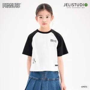 [피너츠]스누피와 우드스탁 쿨반팔티셔츠