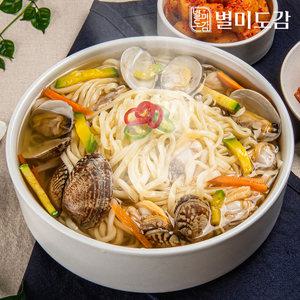 [별미도감] 멸치칼국수 5인분세트 (면1kg+멸치5개) 밀키트