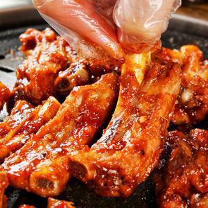 [앵거스박] 화끈하게 즐기는 매콤 쪽갈비 600g/1팩 (에어프라이어 가능!)