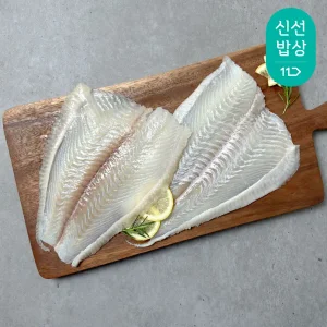 [은하수산]  부드러운 제주 숙성 광어회 550g