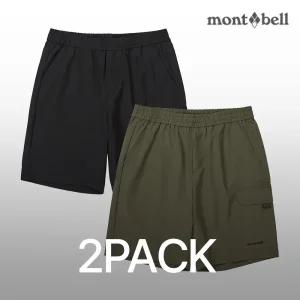 [2PACK] 몽벨 남성 퍼포먼스L 밴딩 5부 팬츠_MW3GMMPH20
