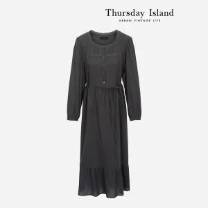 [Thursday Island] 레이스 엠파이어 원피스(T232MOP540W)