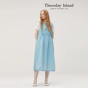 [Thursday Island] 코쿤핏 레이어드 원피스 (T234MOP647W)