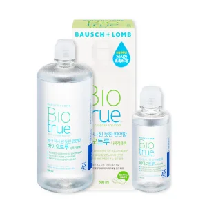 [클리어런스] 바슈롬 바이오트루 렌즈세척액 500ml x1개 (+120ml) (소비기한 25-12-31