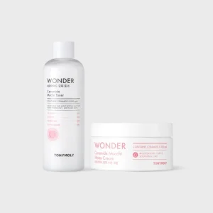 원더 세라마이드 모찌 수분세트(토너500ml,크림300ml)