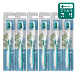 덴티스테 마이브러쉬 칫솔 6개 S사이즈(단일색상) 소형헤드 초미세모