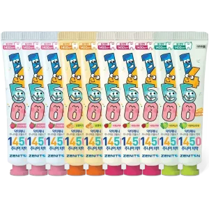 [내일도착]제니튼 1450 고불소 치약 40g, 혼합 10개입