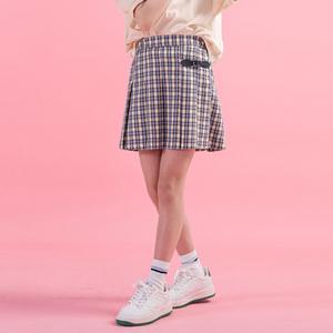 [디디오] G.프레니 체크 플리츠 스커트 GWUSK02