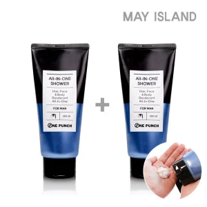 [임박딜] 원펀치 남성 올인원 샤워 300ml+300ml
