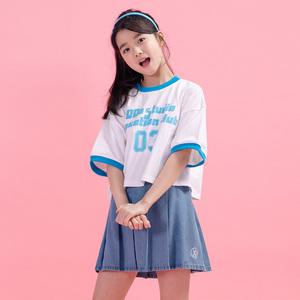 [디디오] G.렌시 크롭 반팔 티 GWUTO07