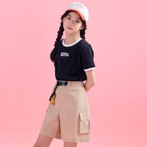 [디디오] G.디토 배색 반팔 티셔츠 GWUTO03