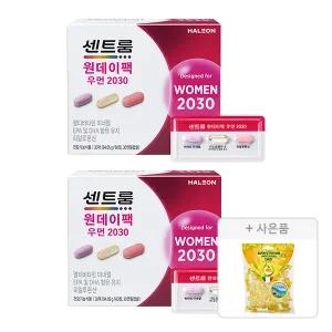 센트룸 원데이팩 우먼 2030, 2개 + 증정 (포지타노 레몬캔디, 125g, 1개)