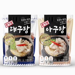 [부산세일페스타] 대구탕밀키트 아구탕밀키트 1.2kg 2인분 / 해장용 술안주 캠핑용 대