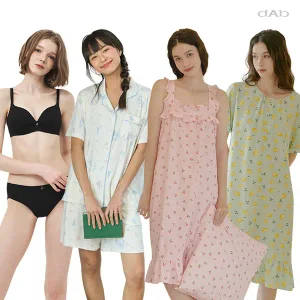 [댑/Dab] 본사 남녀 여름 신상 파자마세트/파자마원피스 & 브라팬티세트 47종 모음