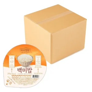 시아스 우리집밥 백미밥 210g 24개(1박스) 즉석밥