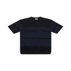 [오스틴리드]네이비 블록 패턴 데일리 니트-A3WR2652