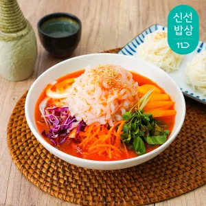 [최종혜택가13,900원]한치 물회 1인세트+물회용 혼합 야채증정