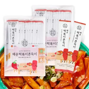 [내일도착]순수한집 매운떡볶이쫀득이 쫀드기 30개입