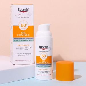 정품 유세린 색소 침착 방지 오일 컨트롤 페이셜 선스크린 SPF50 + 선블록 젤 페이스
