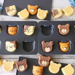 일본 휘낭시에틀 빵틀 고양이 베이킹 머핀 마들렌 CHEN-01