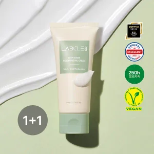 [1+1]현대약품 비건 스킨케어 랩클 스텝다운 모이스처라이징 수분크림 80mL 대용량 (소