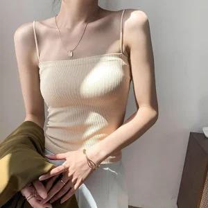 골지 캡나시 노와이어 브라캡 튜브탑 브라나시