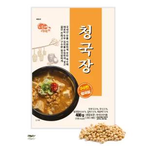 [소비기한 25.10.28] 고향식품 쿡앤라이프 청국장 400g x 3 구수한 맛