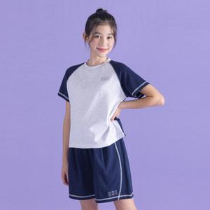 [디디오] G.먼먼 배색 반팔 티 GXUTO11