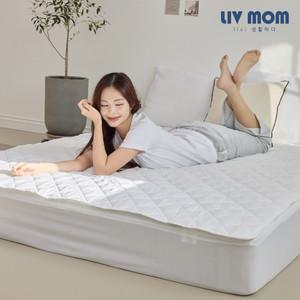 데일리 프레쉬 누빔 침대패드 고정밴드형