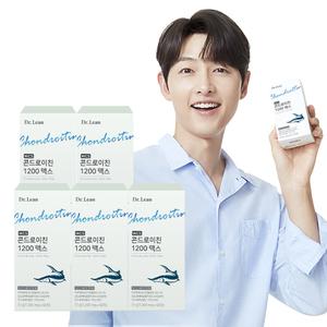 닥터린 저분자 상어연골 관절건강 콘드로이친 1200 맥스 뮤코다당단백  x 5박스