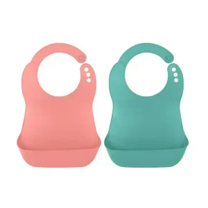 [베베락] 엘파 실리콘 턱받이(2P)