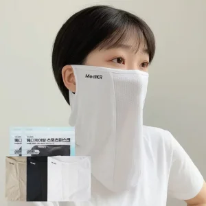 메디케이알 자외선차단 야외활동 스포츠용 냉감 쿨 기능성 마스크 1매입