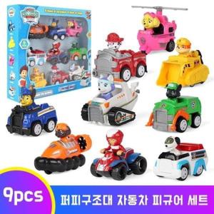 679pcs 퍼피구조대 자동차 미니 피규어 세트 미션 크루저 파우패트롤