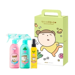 온더바디 풋샴푸 마루는 강쥐 미니세트(385ml 2개 + 풋미스트 그린티향 100ml), 1개